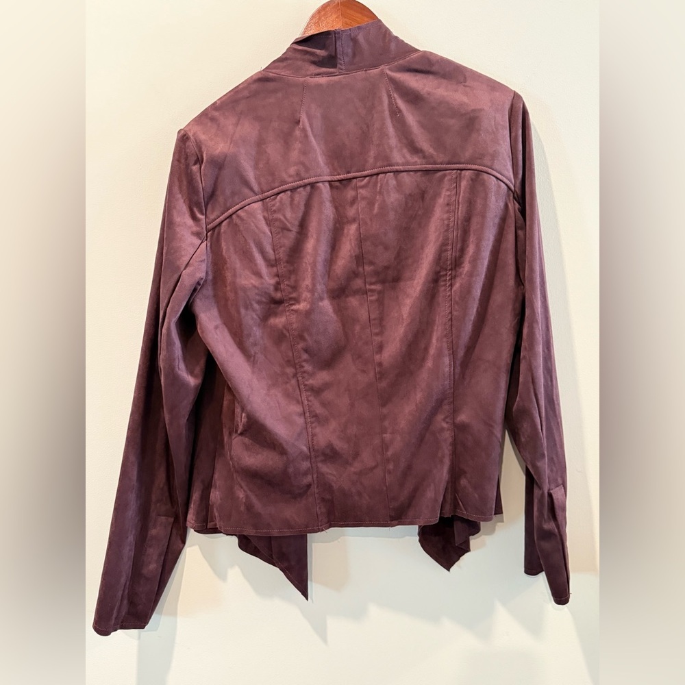 Kut from the Kloth Women's Deep Purple Blazer Size XL - Picture 6 of 6